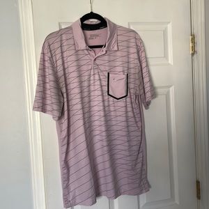 Nike Golf Tour Performance Pink Golf Polo